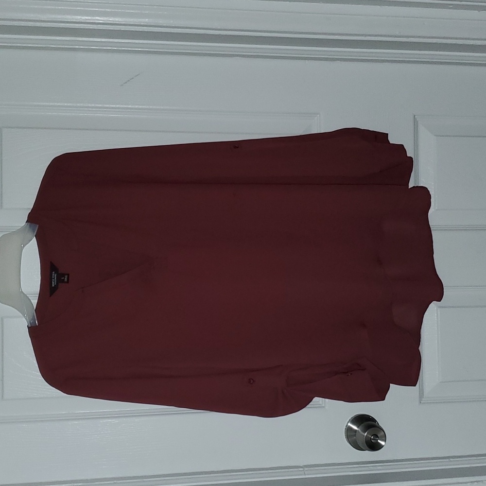 Maroon Blouse